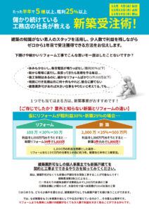 たった半年で5棟以上・粗利25％以上の新築受注術！